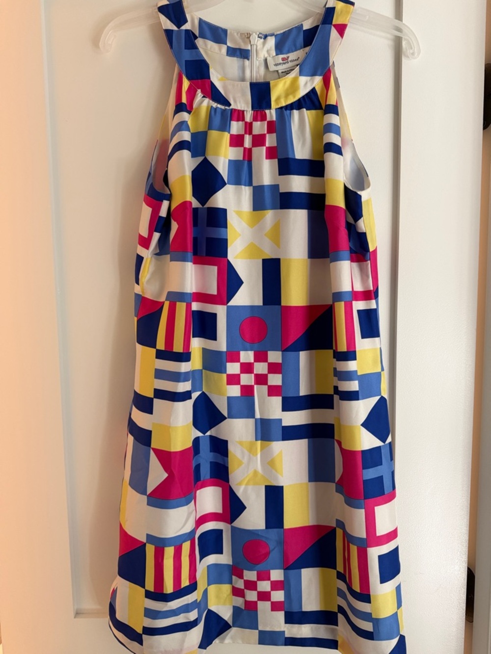Vineyard Vines Bright Nautical Flag Dress